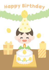 5월 탄생 튤립 생일카드