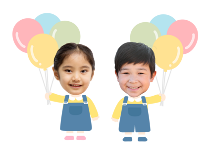 5월 어린이날 합성도안  